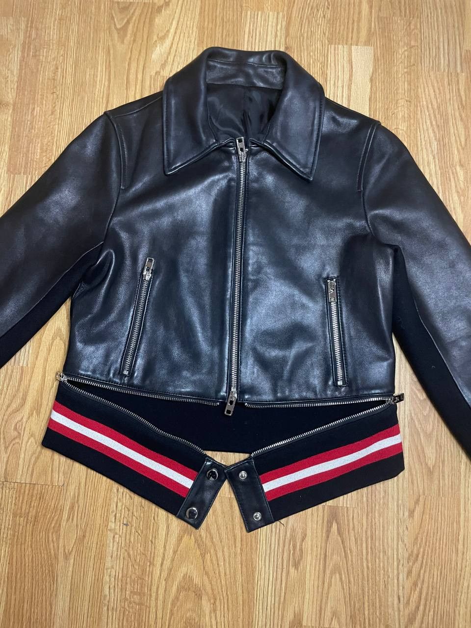 Givenchy Leather jacket Givenchy Black Size US S / EU 44-46 / 1 - 3 Thumbnail