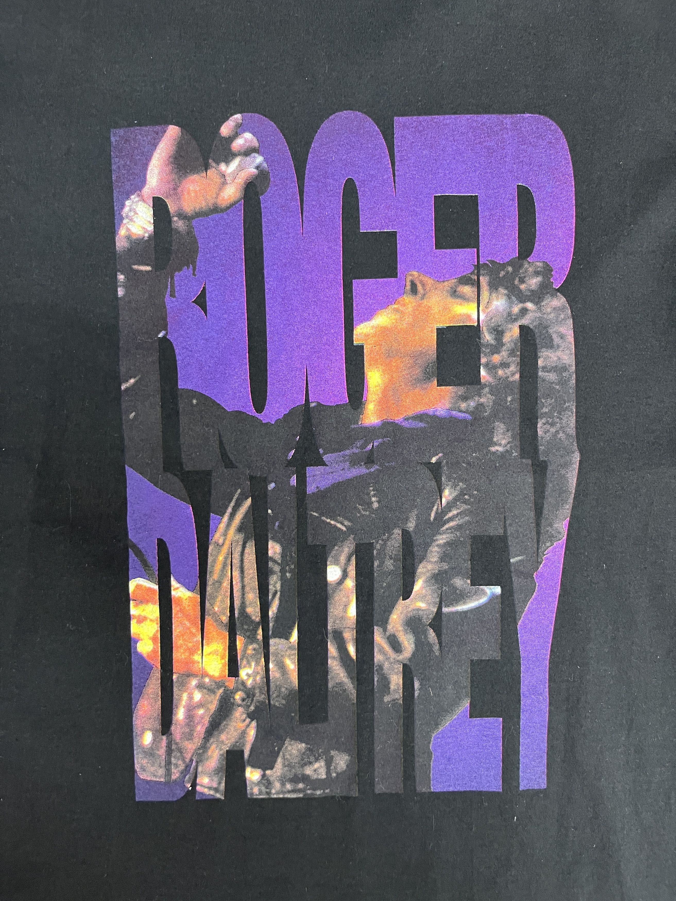 Vintage Roger Daltrey '94 Tour Vintage Black T-Shirt Tee Size US XL / EU 56 / 4 - 2 Thumbnail