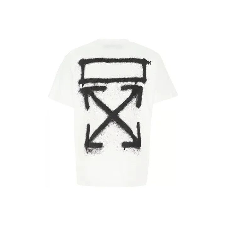 Off-White Off-White Spray Arrow Print Short Sleeve T-Shirt 0079 Size US XS / EU 42 / 0 - 1 Thumbnail