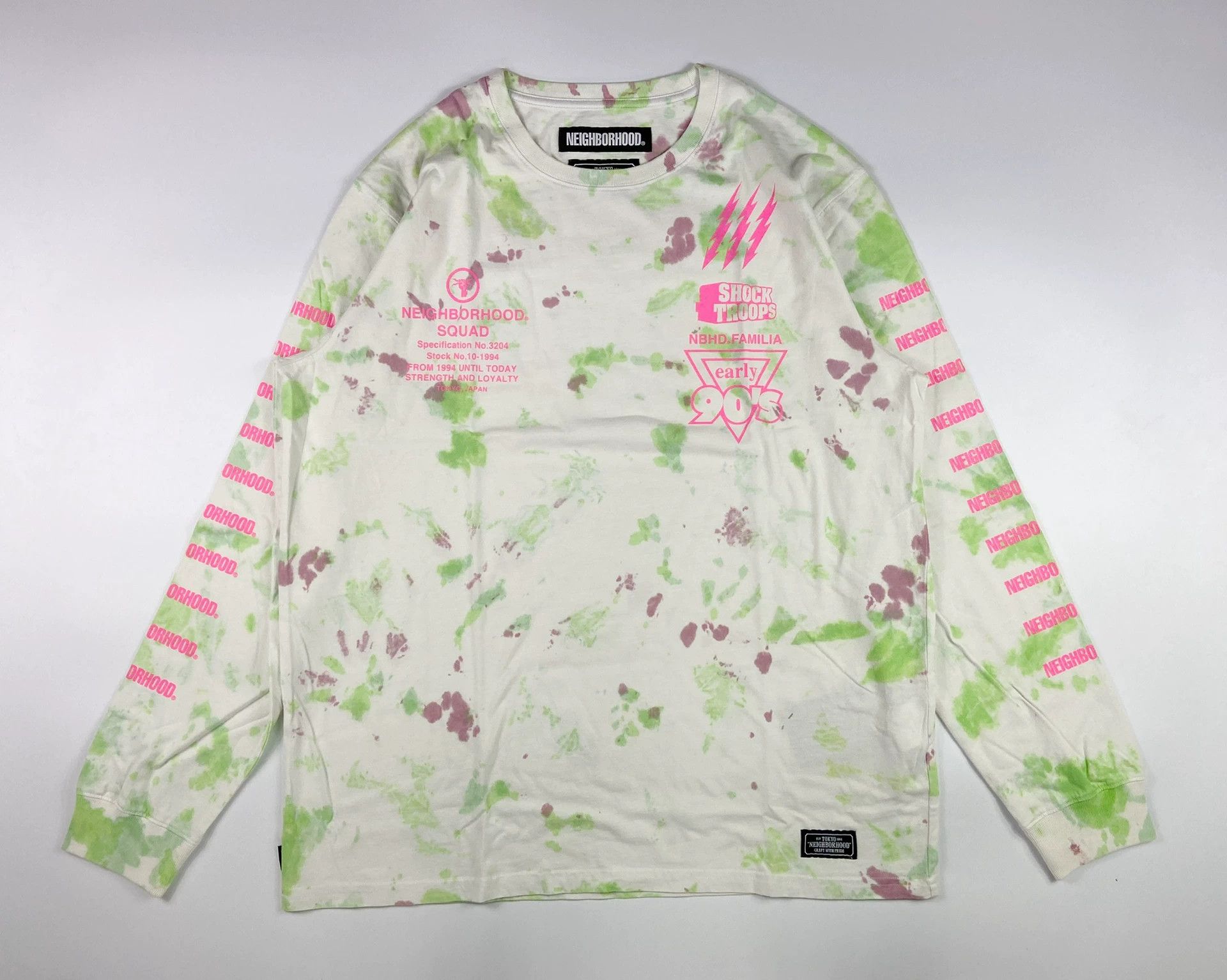 Neighborhood NEIGHBORHOOD CE-CREW LS Tee 19SS Tie-dye New Size US XL / EU 56 / 4 - 2 Thumbnail