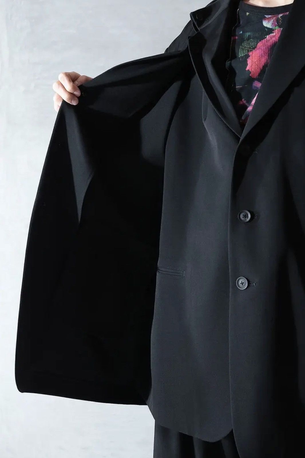 Yohji Yamamoto Yohji Yamamoto Pour Homme - Left Front Double Flap JKT Size US L / EU 52-54 / 3 - 6 Thumbnail