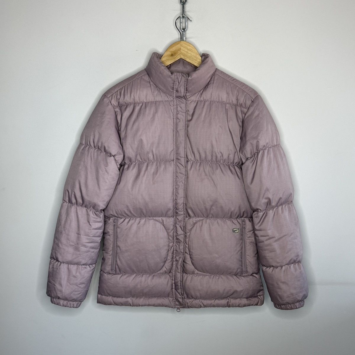 Nike 90s Nike Vintage Oversize Down Jacket Mini Swoosh Size S / US 4 / IT 40 - 1 Thumbnail