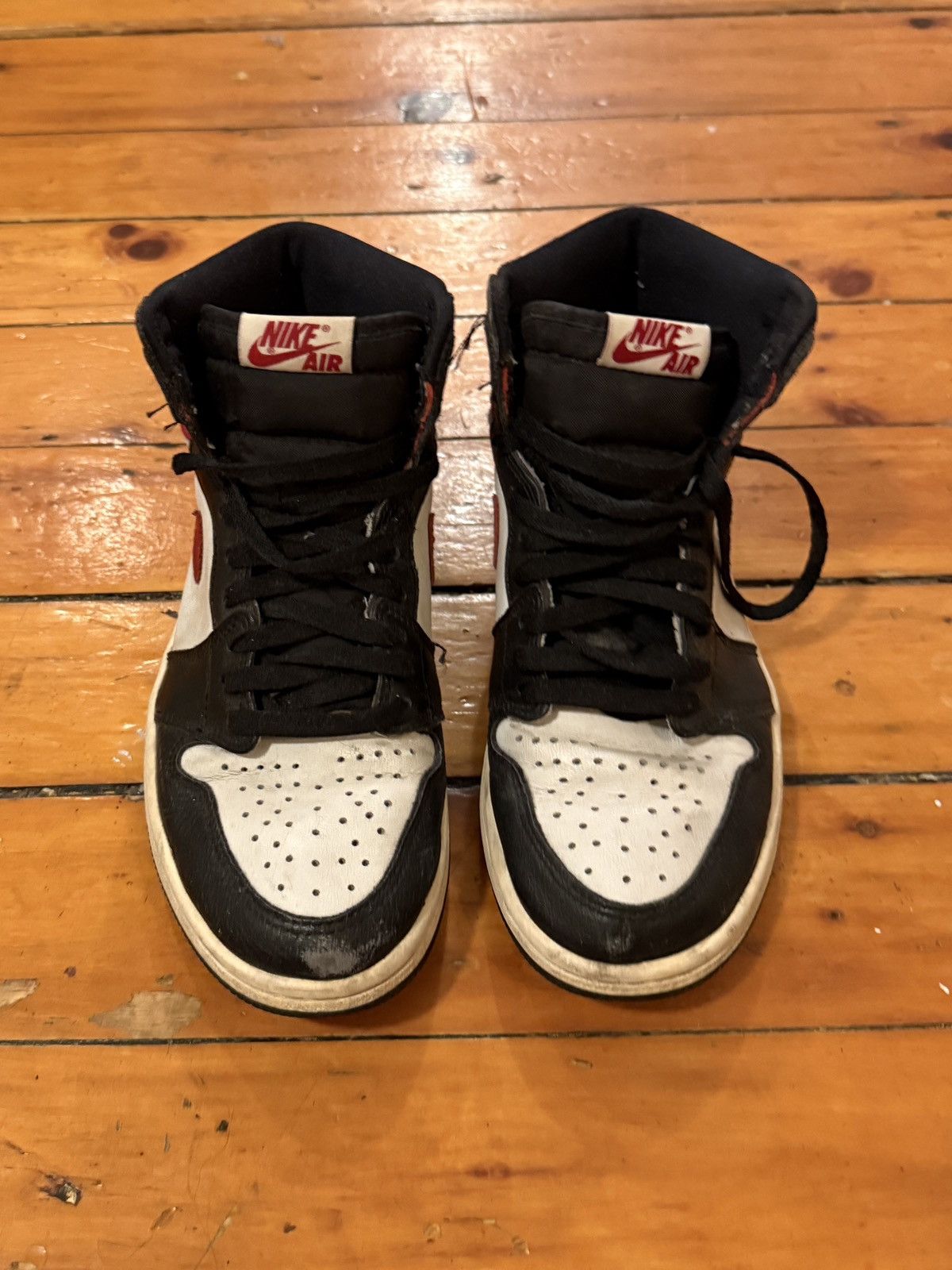 Nike Air Jordan 1 Retro High OG Gym Red 2019 Size US 6 / EU 39 - 6 Thumbnail