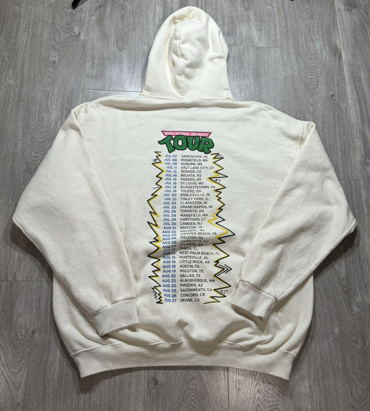 Rap Tees Snoop Dogg Wiz Khalifa High School Reunion TMNT Tour Hoodie Size US XXL / EU 58 / 5 - 2 Thumbnail