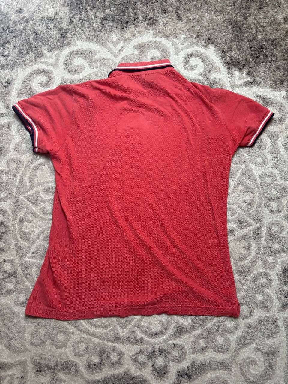 Lacoste Lacoste Slim Fit Tipped Polo Salmon Pink Size 5/L Size US L / EU 52-54 / 3 - 11 Thumbnail