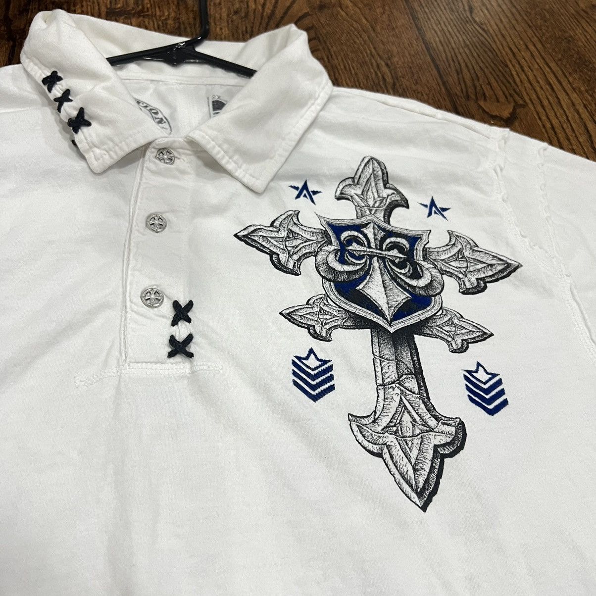 Affliction × Grunt Style AFFLICTION OG POLO Size US XXL / EU 58 / 5 - 7 Thumbnail