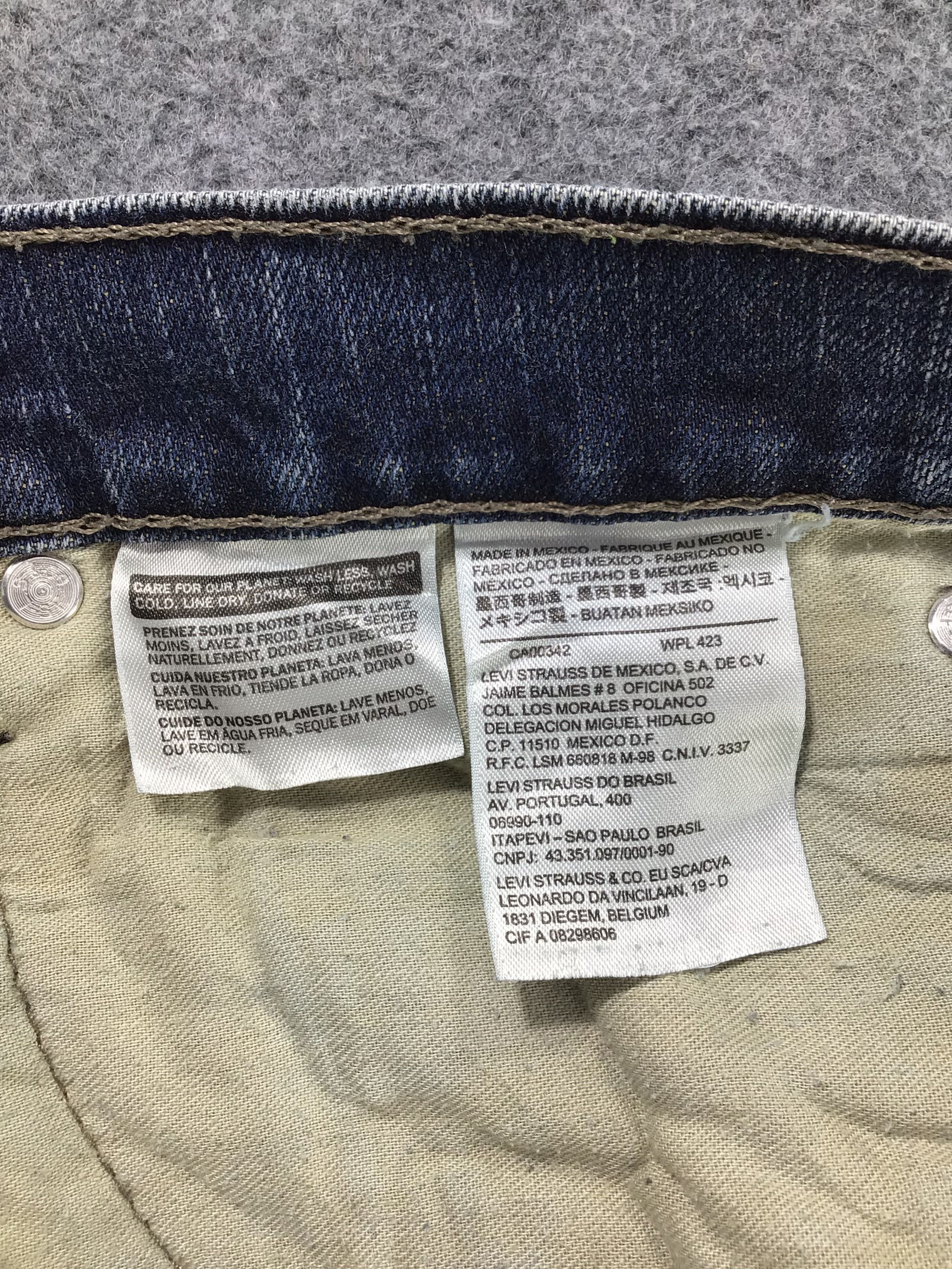 Levi's Vintage Levis 511 Jeans -J858 Size US 34 / EU 50 - 11 Thumbnail