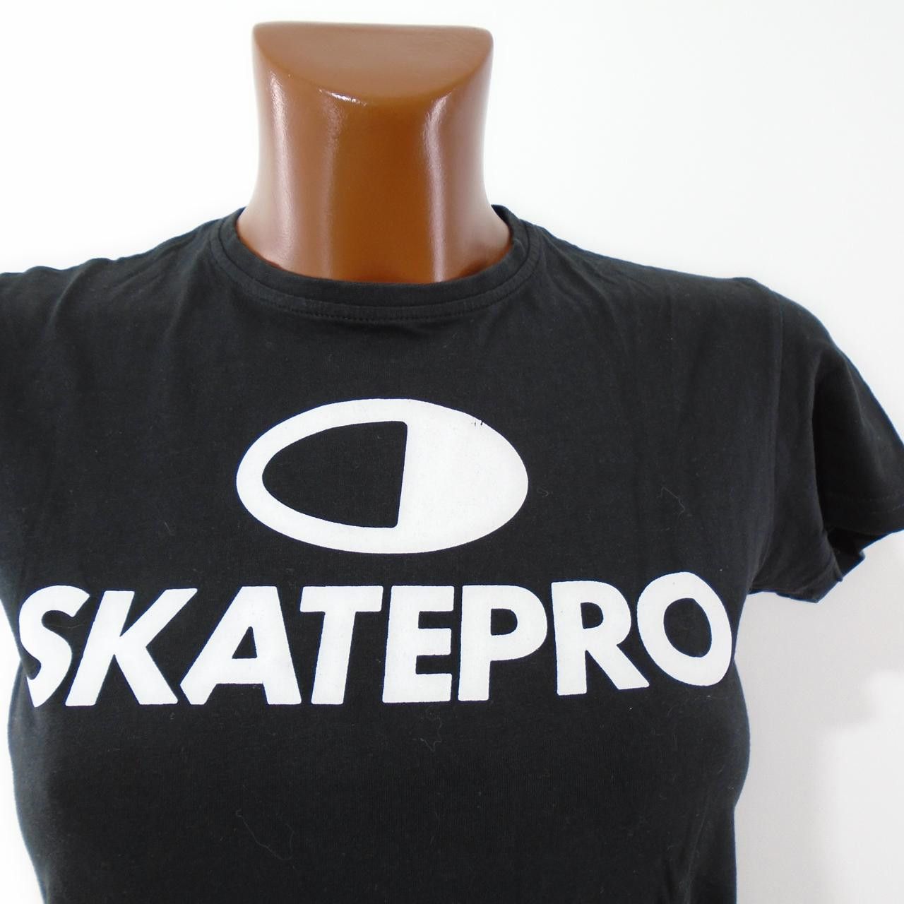 Vintage Women's T-Shirt Skatepro. Black. XS. Used. Good Size XS / US 0-2 / IT 36-38 - 6 Thumbnail