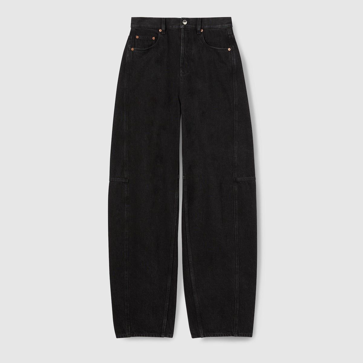 Gucci Gucci Balloon Denim Pant SIZE 27 Size ONE SIZE - 1 Thumbnail