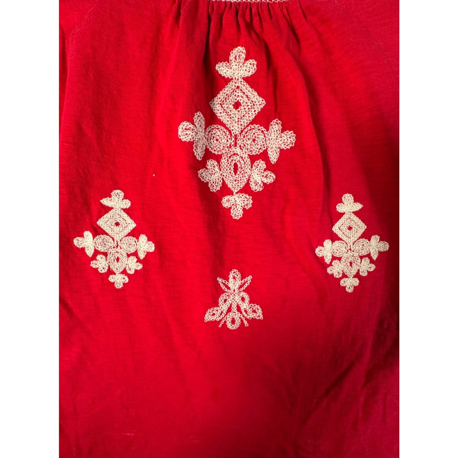 Vintage Style & Co Top XL Embroidered Boho Cottagecore Peasant Prairie Flowy Vintage Y2K Shirt Womens Size XL / US 12-14 / IT 48-50 - 7 Thumbnail