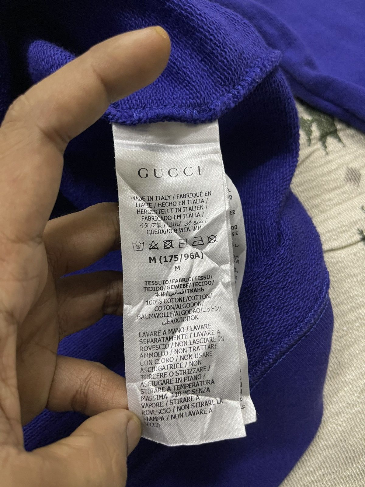 Gucci FW 21 GUCCI LEMON PRINT SUN FADED CREWNECK Size US M / EU 48-50 / 2 - 12 Thumbnail