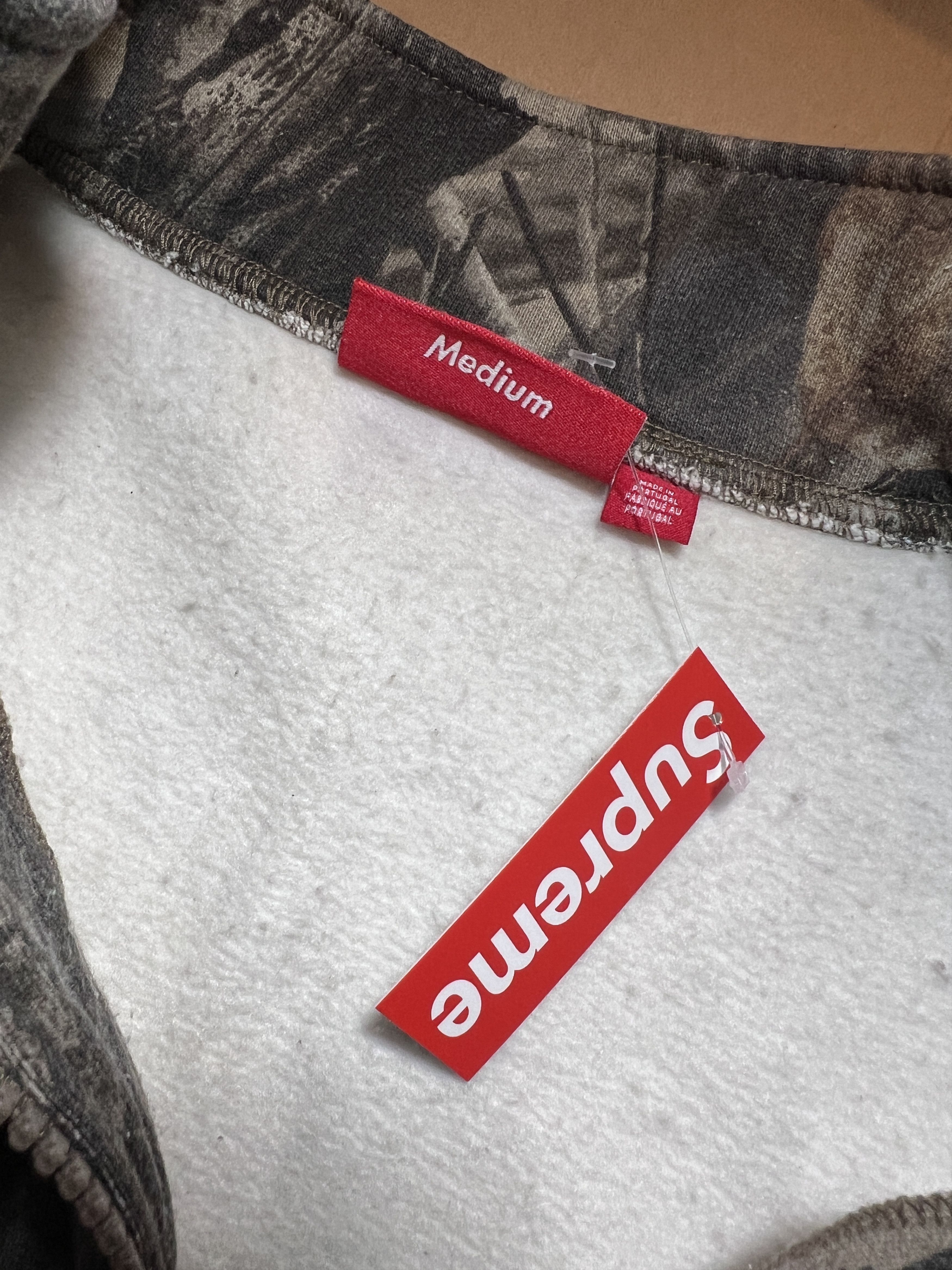 Supreme HALF ZIP PULLOVER REALTREE CAMO Size US M / EU 48-50 / 2 - 7 Thumbnail