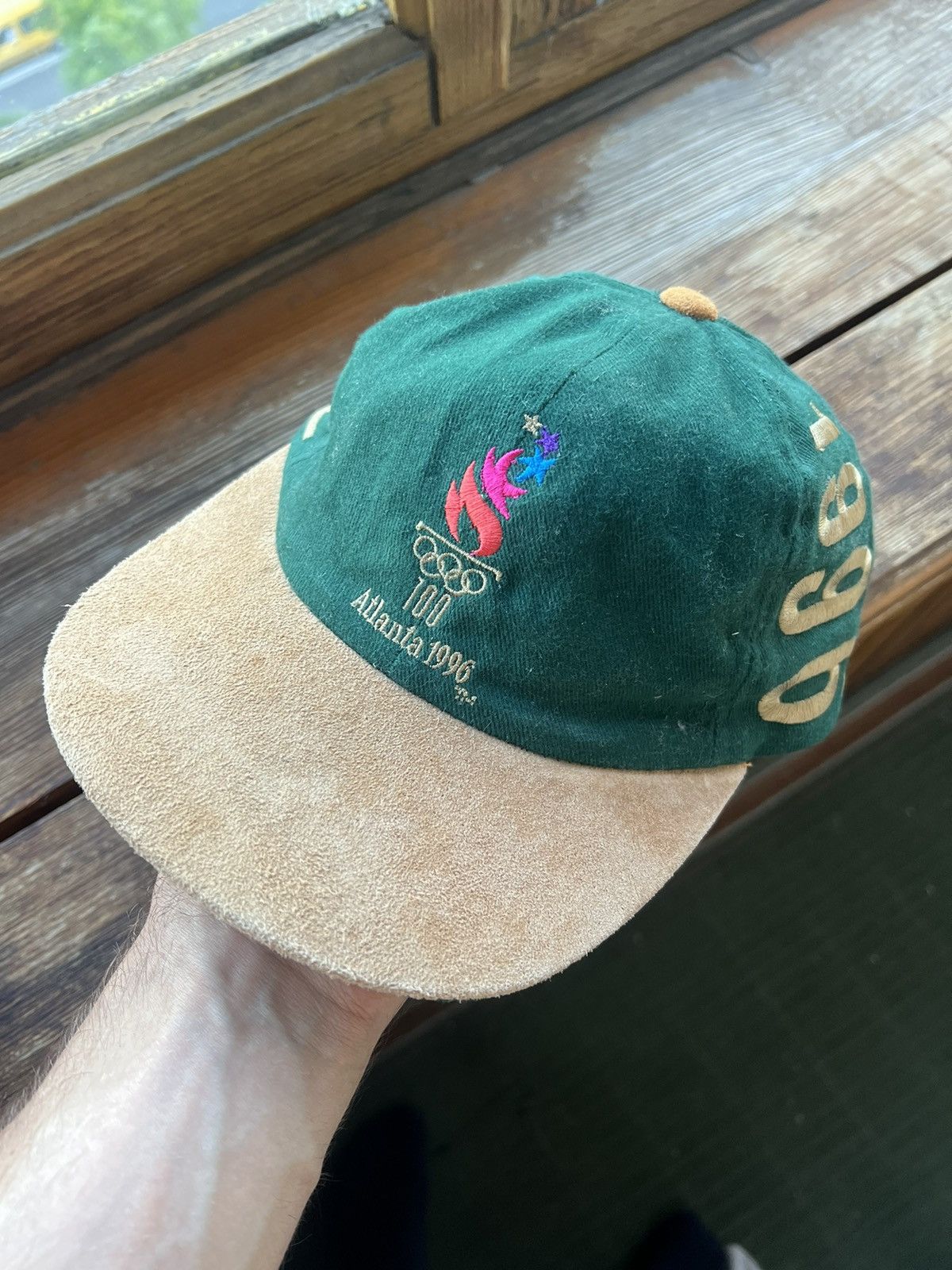 USA Olympics Vintage Olympics Games Collection Atlanta 1996 Snapback Cap Size ONE SIZE - 1 Thumbnail
