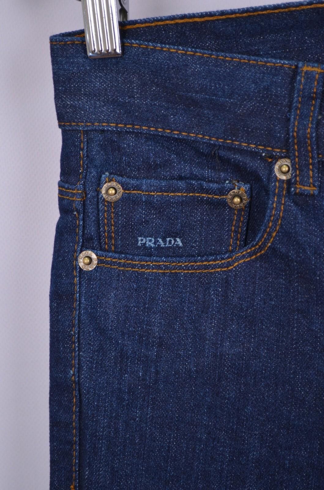 Prada Prada Denim Womens Jeans Red Tab Nylon Size IT 40, 42 Size 28" / US 6 / IT 42 - 9 Thumbnail
