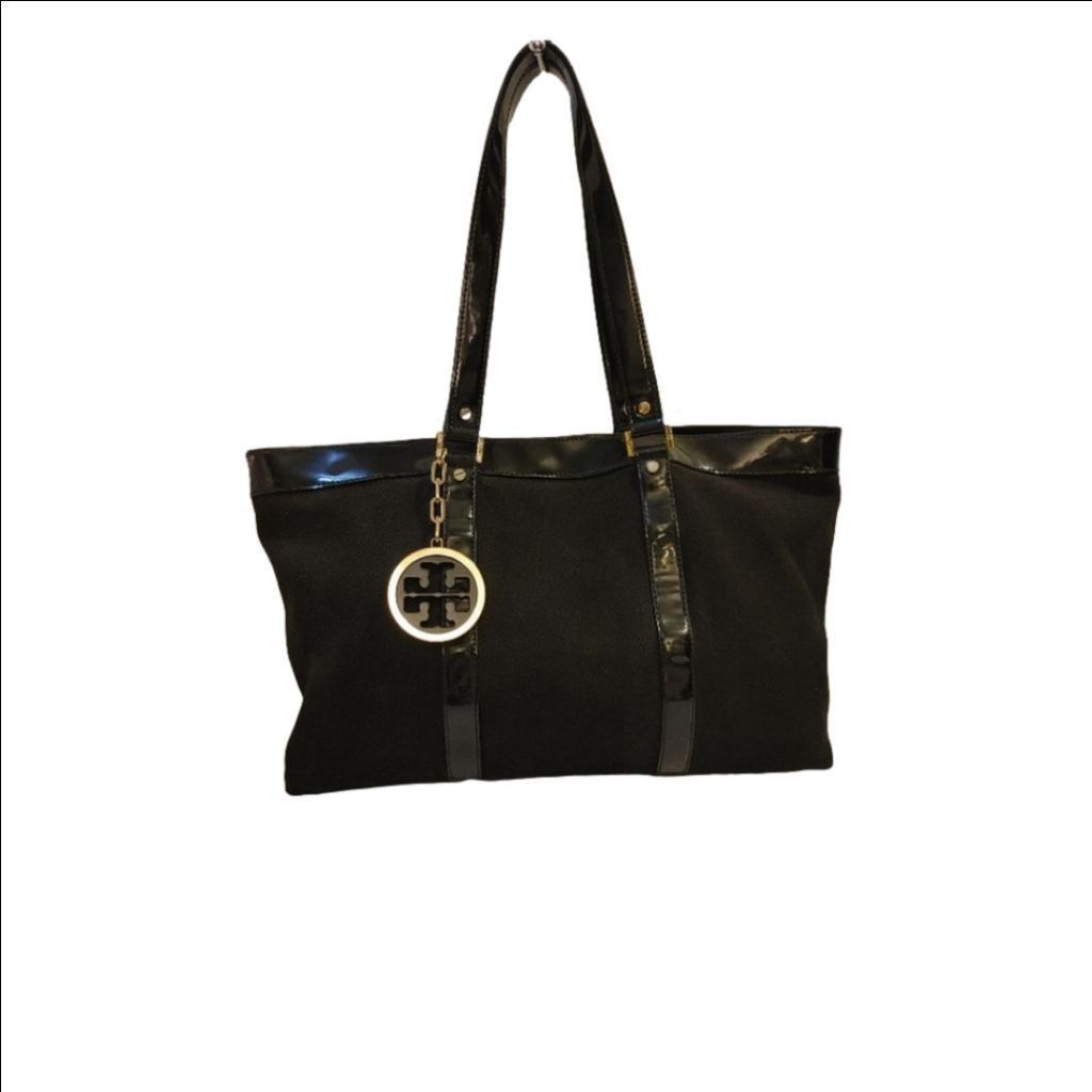 Tory Burch Tory Burch Vintage Jane Canvas Tote Bag Size ONE SIZE - 1 Thumbnail