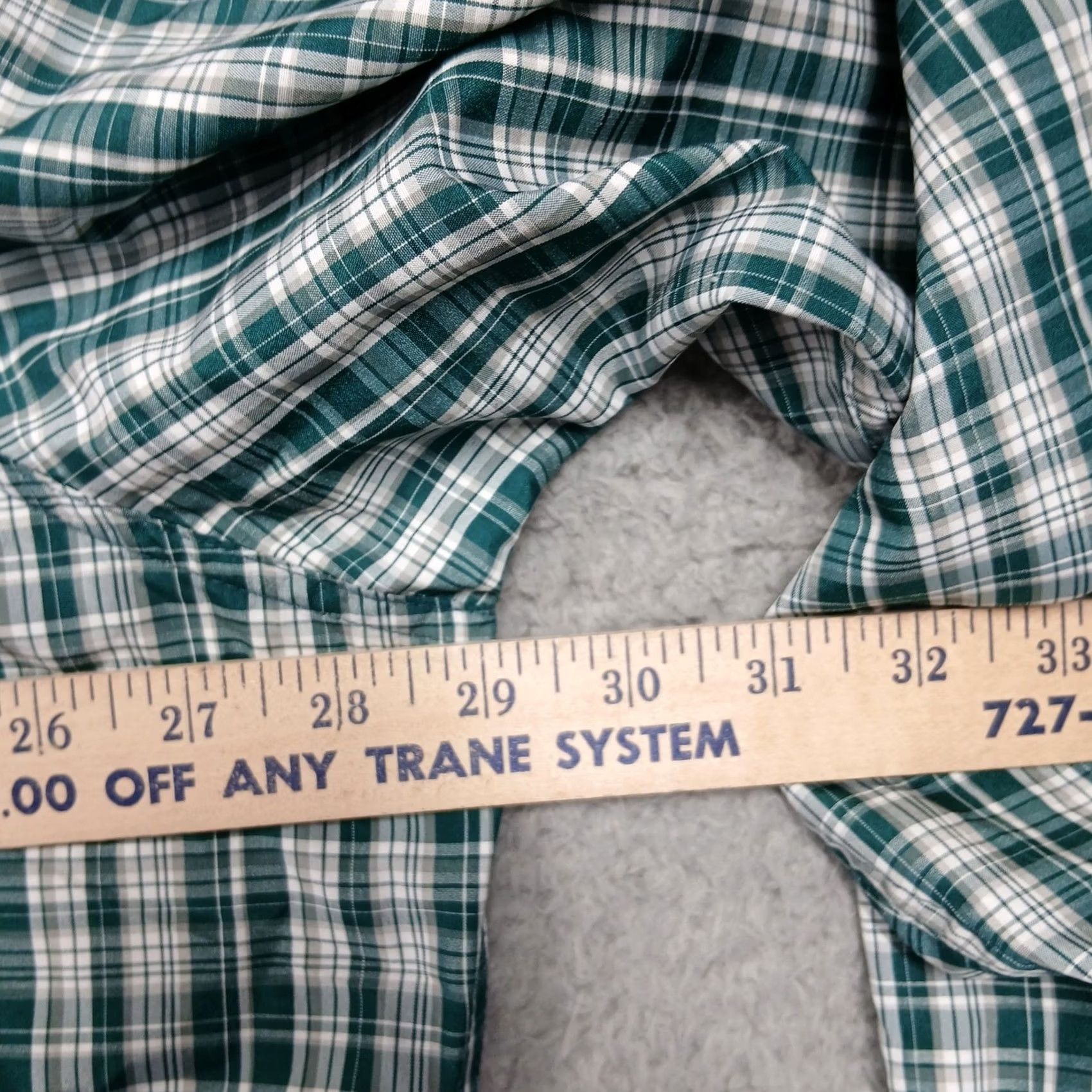 Eddie Bauer Eddie Bauer Guide Plaid Shirt Mens Big & Tall Green Vented Long Sleeve Button Size US XXL / EU 58 / 5 - 5 Thumbnail