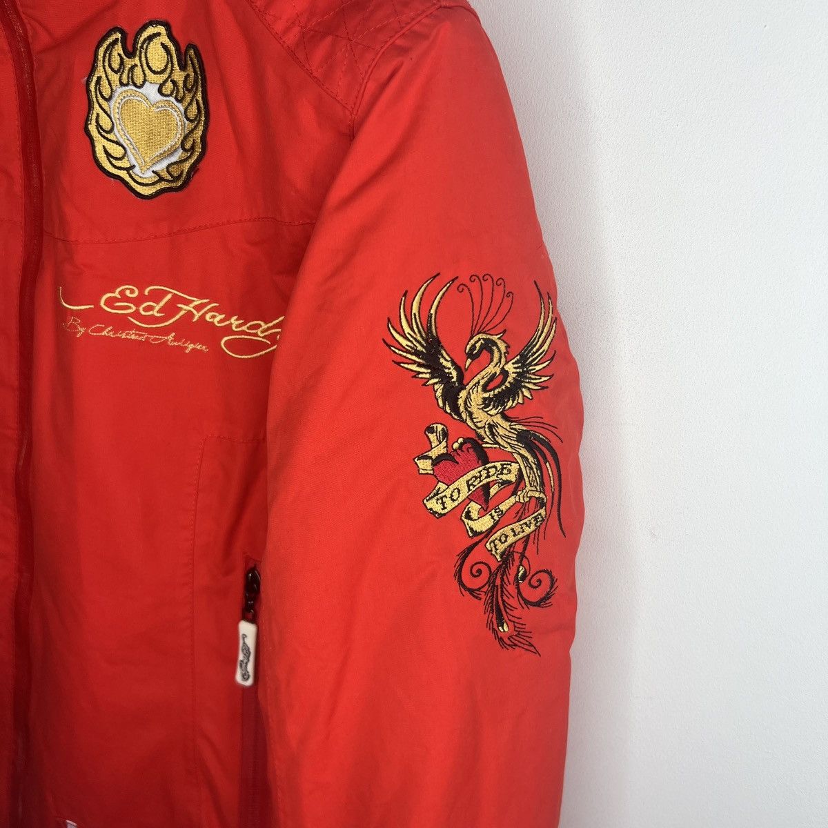 Ed Hardy × Vintage 🥵 Ed Hardy 🥶 Ski Winter Jacket Full Print Size M / US 6-8 / IT 42-44 - 7 Thumbnail