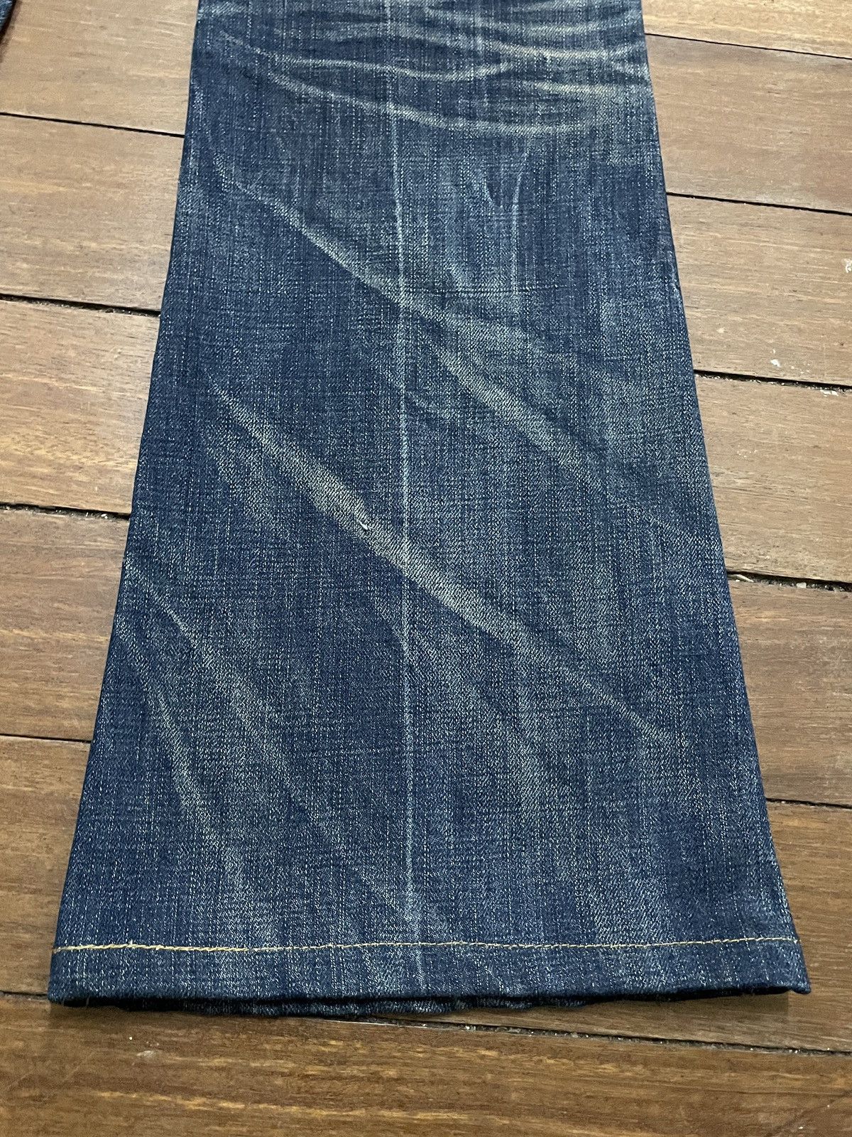 Rare Design Vintage Japanese Brand Lolita Flared Jeans 1990s