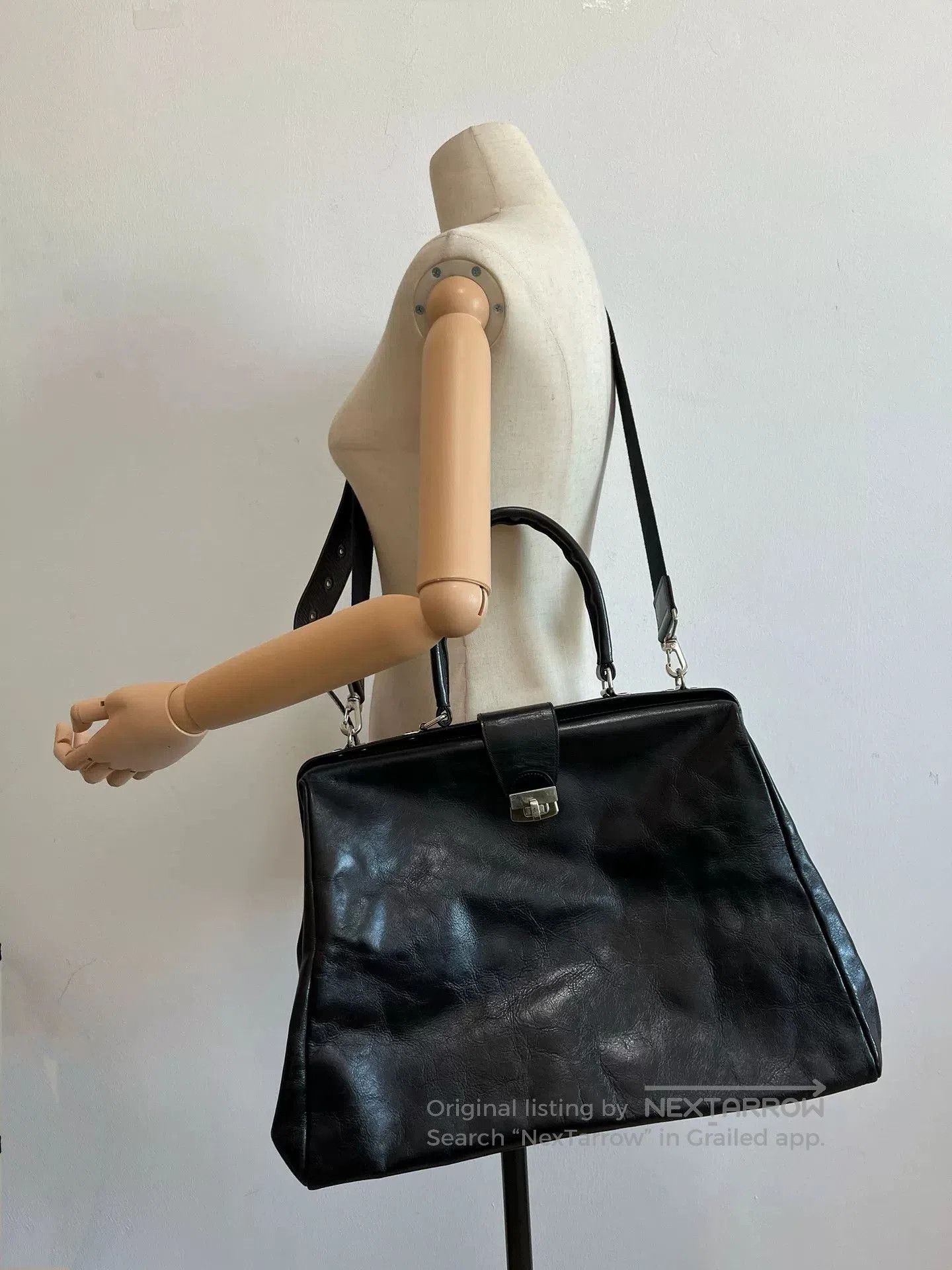 Yohji Yamamoto Yohji Yamamoto Y's Red Label Doctor Bag. Size ONE SIZE - 2 Thumbnail