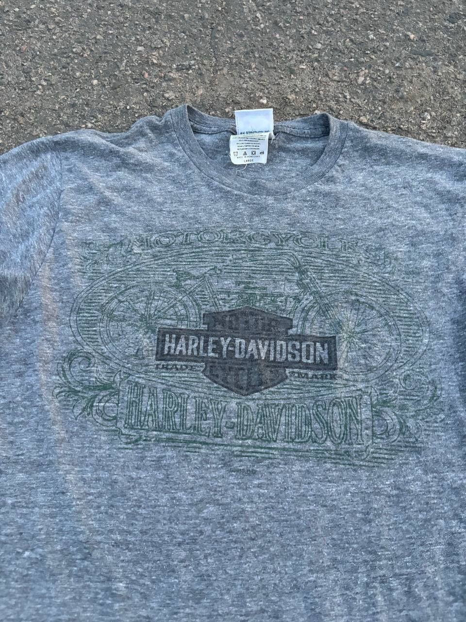 Harley Davidson × Vintage Vintage Y2K Harley Davidson Chicago USA T Shirt Size US L / EU 52-54 / 3 - 2 Thumbnail