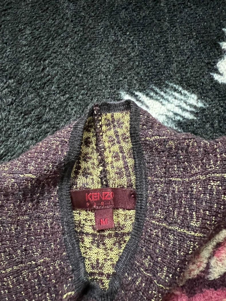 Kenzo KENZO Three-dimensional floral wool sweater Size M / US 6-8 / IT 42-44 - 5 Thumbnail