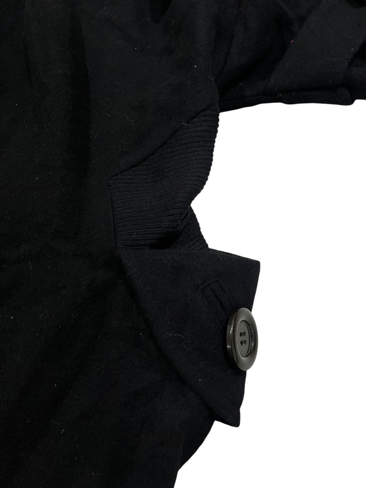 Issey Miyake ISSEY MIYAKE MERCIBEAUCOUP BATWING MUSHROOM NECK WOOL JACKET Size US L / EU 52-54 / 3 - 18 Thumbnail