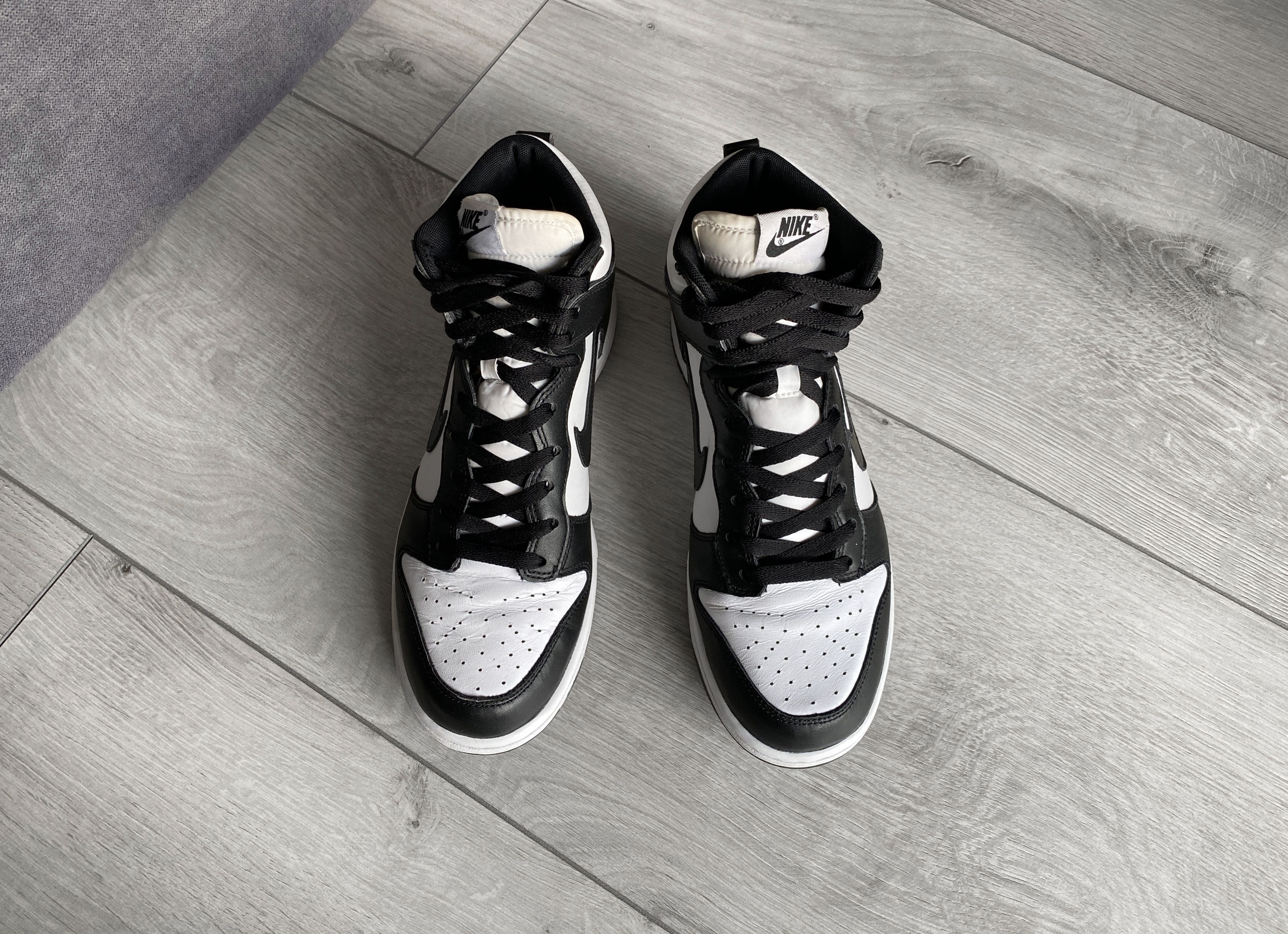 Nike 2016❗️Nike Dunk High Retro Panda | Black-White Vintage Size US 8 / EU 41 - 2 Thumbnail