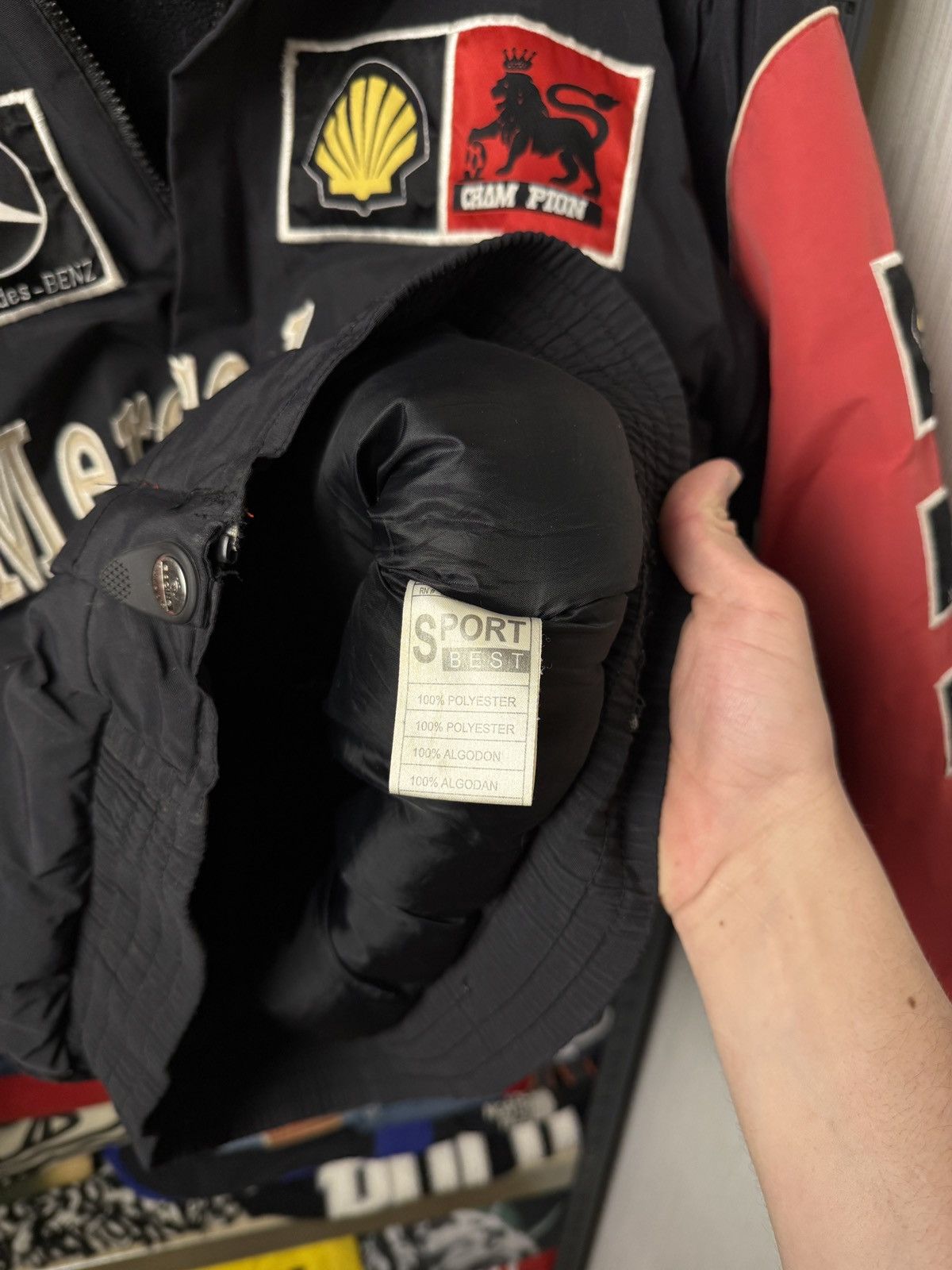 Marlboro Crazy Mercedes Marlboro Red Bull Racing Vintage Jacket Size US M / EU 48-50 / 2 - 21 Thumbnail