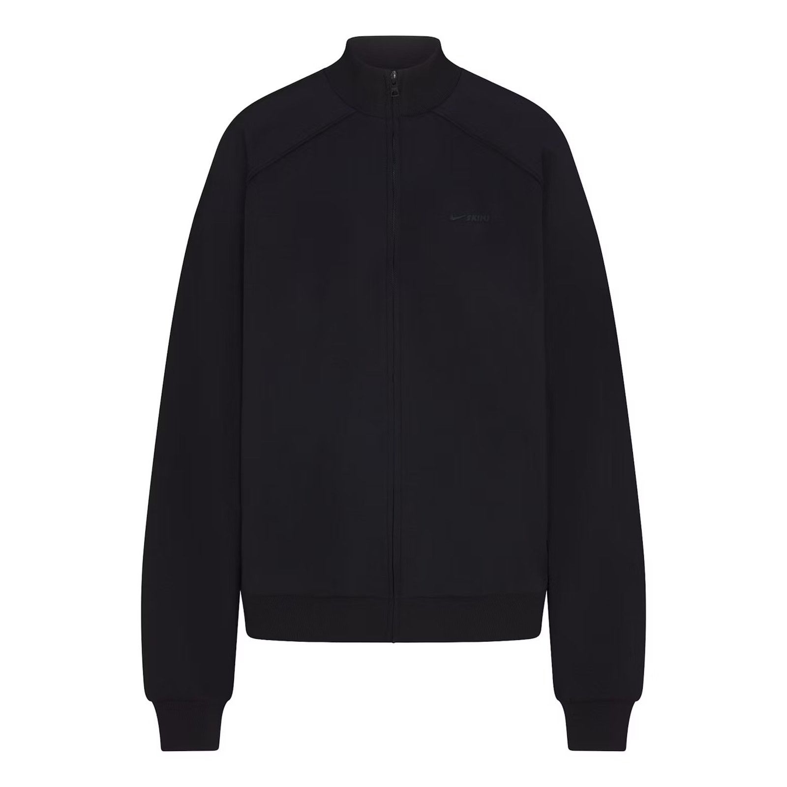Nike Nike x SKIMS Matte Tricot Oversized Track Jacket in Obsidian Size XL / US 12-14 / IT 48-50 - 1 Thumbnail