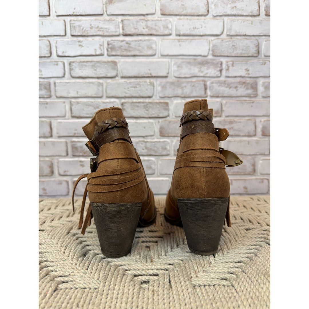 Other Jellypop Cowgirl booties, Brown, 9, Used - Excellent Size US 9 / IT 39 - 4 Thumbnail