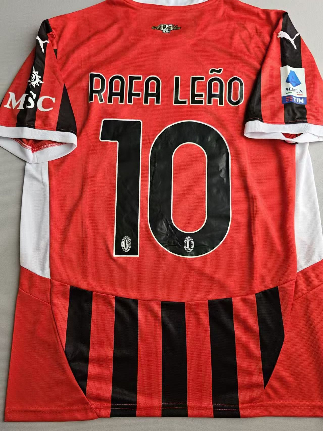 soccer-jersey-24-25-ac-milan-10-rafael-le-o-jersey-home-l-grailed