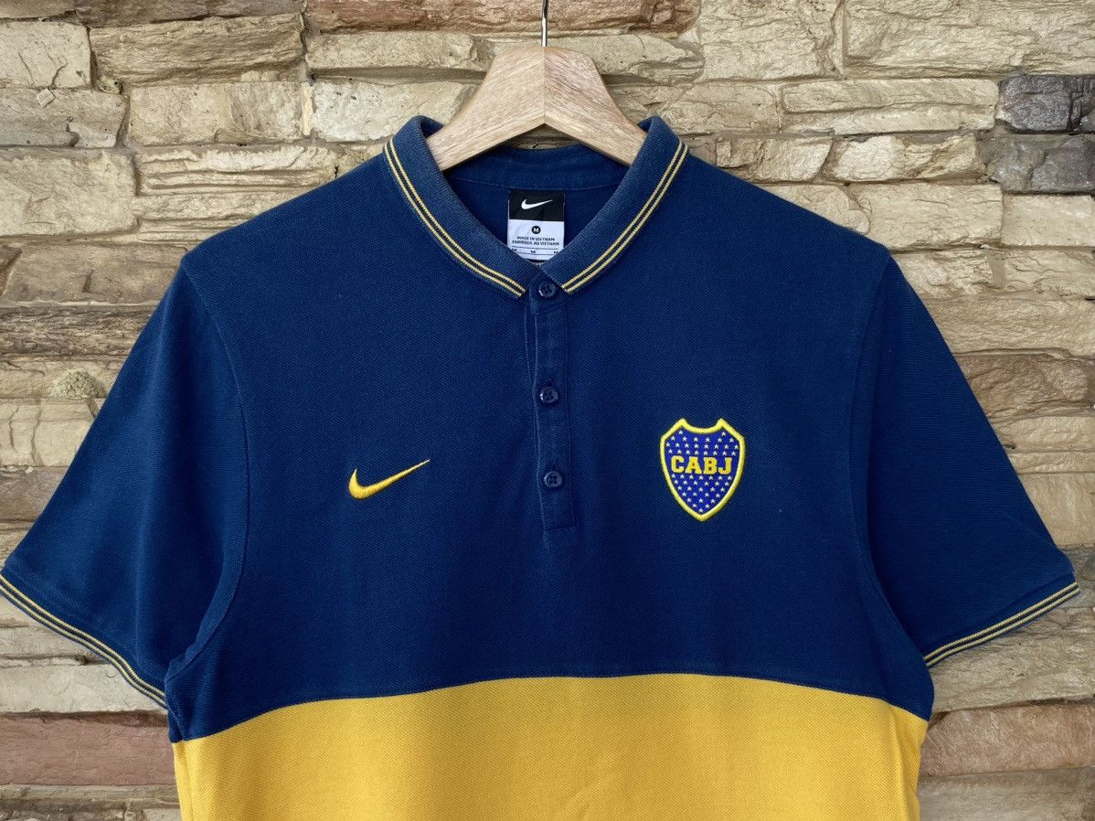 Vintage Rare Vintage Nike Boca Junior Polos Football Argentina Size US M / EU 48-50 / 2 - 4 Thumbnail
