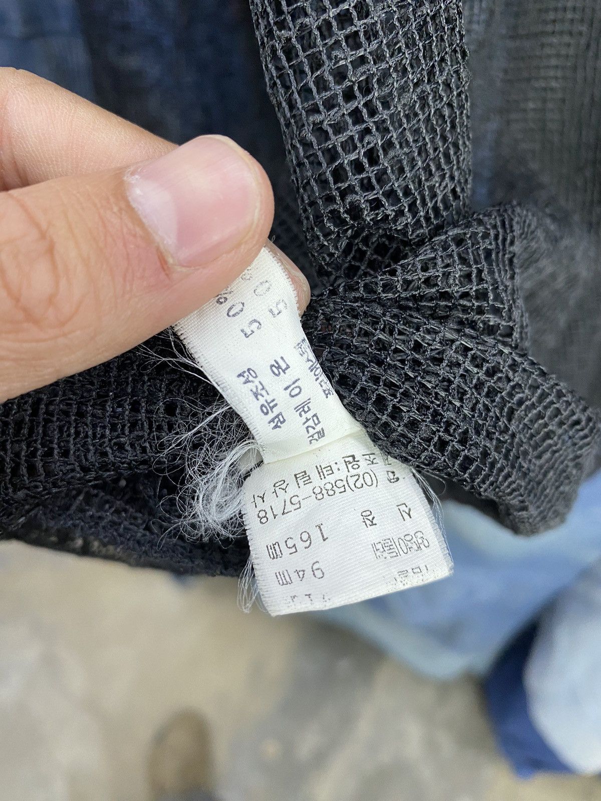 Beauty Beast × Japanese Brand × Vintage japanese lace shirt fishnet fineness Size US M / EU 48-50 / 2 - 6 Thumbnail