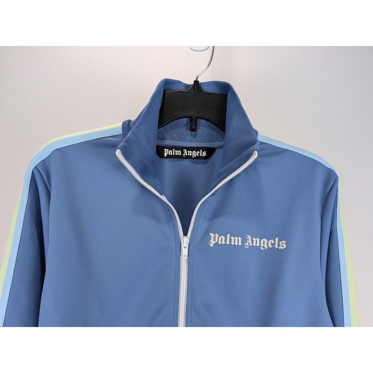 Palm Angels o1rshd1 Rainbow Classic Track Jacket in Blue White Size US M / EU 48-50 / 2 - 5 Thumbnail