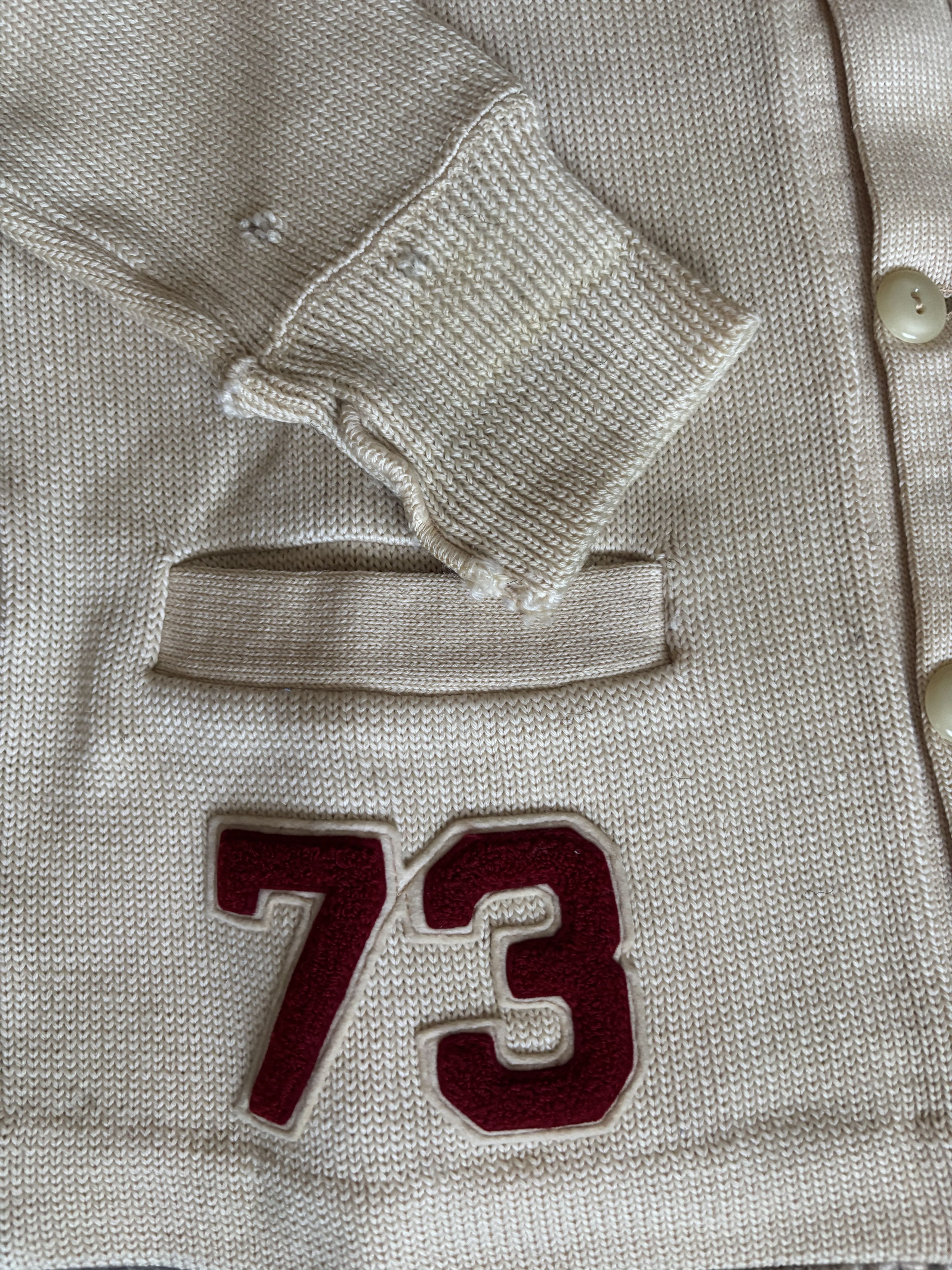 Vintage 1973 4-Year Varsity Letterman Size US M / EU 48-50 / 2 - 4 Thumbnail