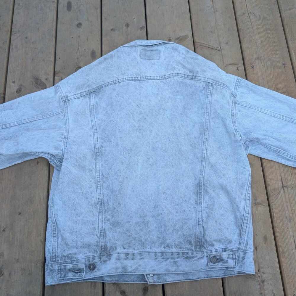 Levi's Vintage Y2K Levi's Bomber Jacket Men's M Blue Denim Light W Size US M / EU 48-50 / 2 - 7 Thumbnail