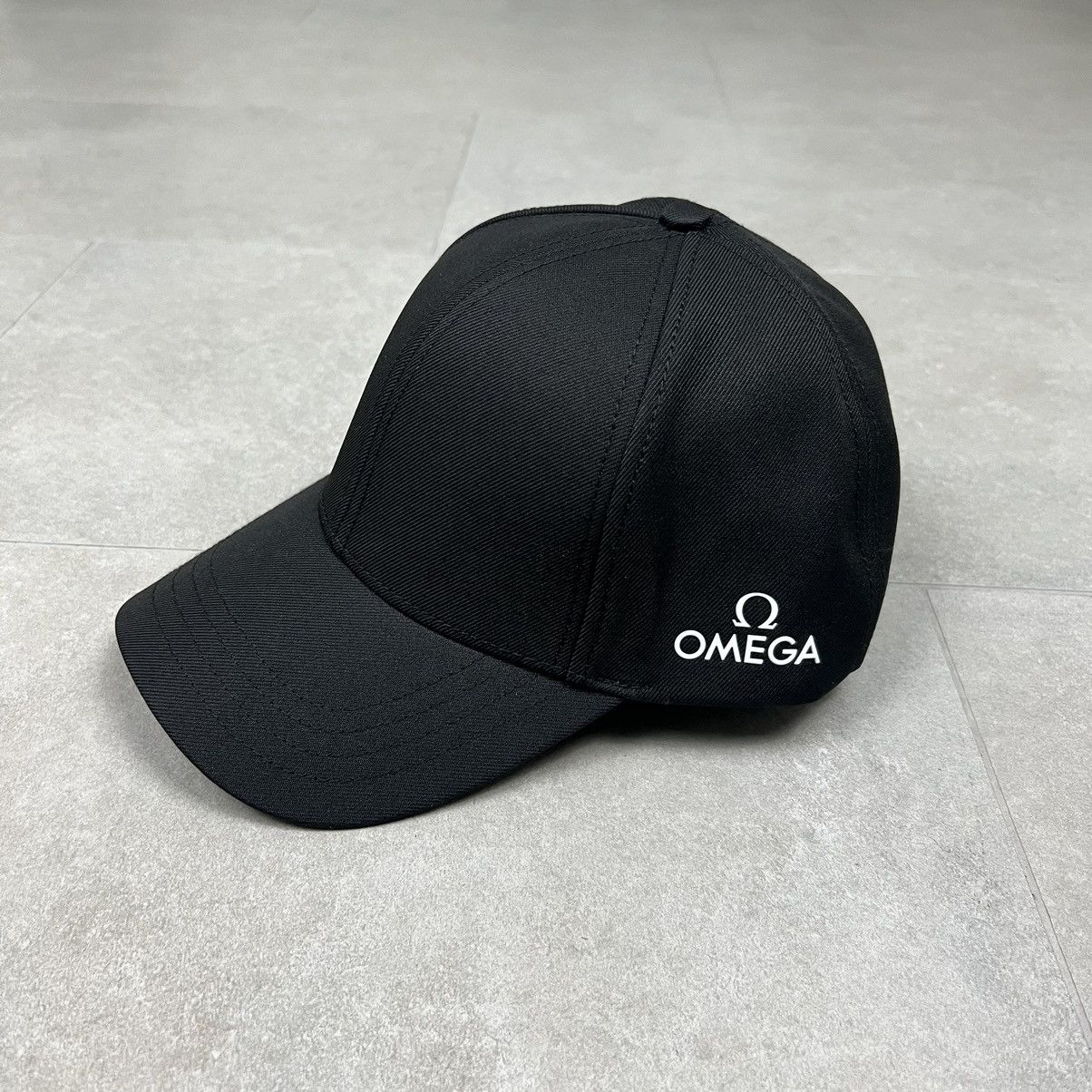 Omega Omega Black Logo Cap Size ONE SIZE - 1 Thumbnail
