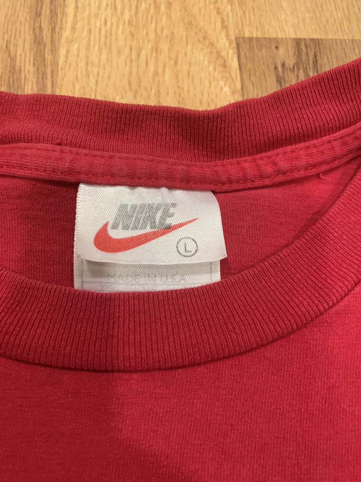 Nike × Vintage Vintage White Tag Nike Tee Size US M / EU 48-50 / 2 - 4 Thumbnail
