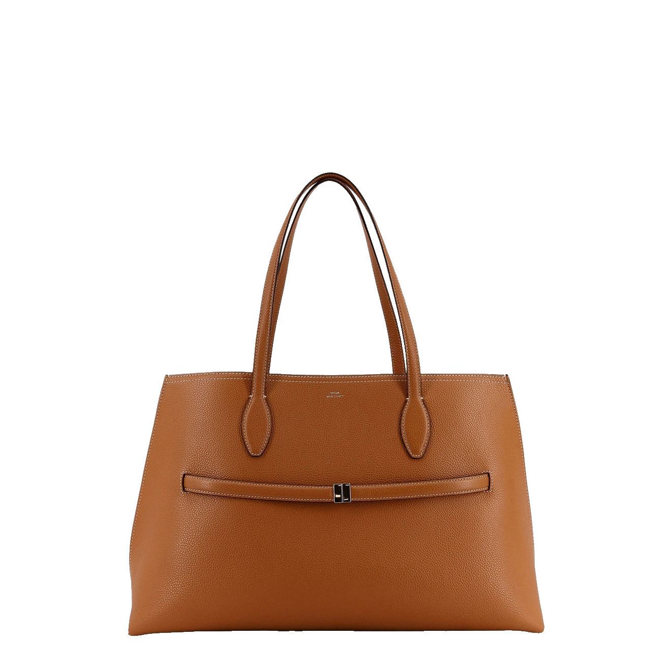 TOTEME Lounge Brown Leather Tote Bag New And Authentic