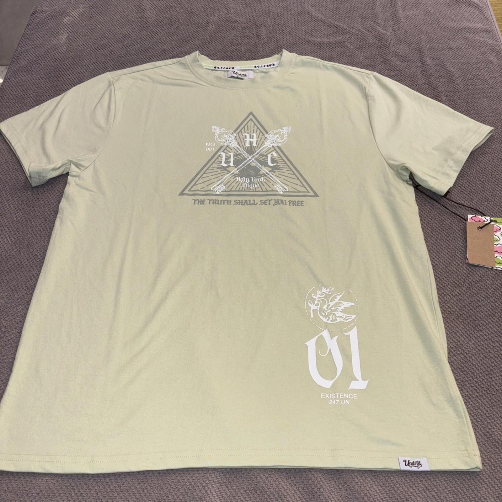 Other Men's UNDRTD Pastel Green T-Shirt Size Medium New with Tags Size US M / EU 48-50 / 2 - 1 Thumbnail