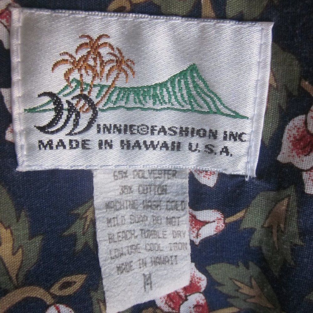 Vintage Mens Hawaiian Shirt Size M Innie Fashion, Inc. Size US M / EU 48-50 / 2 - 3 Thumbnail