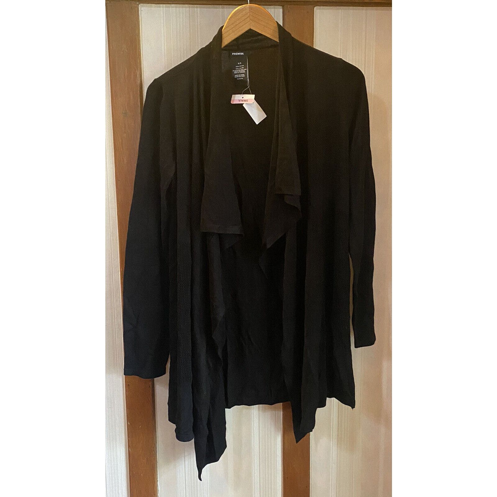 Other NWT Premise Black Cardigan Sweater Women’s Small Size S / US 4 / IT 40 - 1 Thumbnail