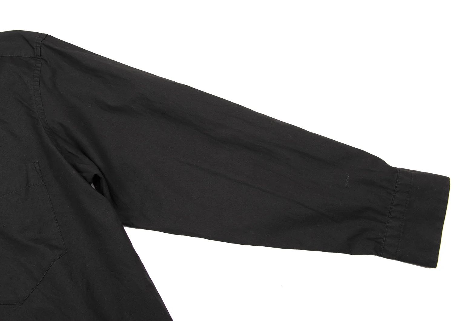 Issey Miyake Cotton Layered Color Button-Down Shirt in Black Size US S / EU 44-46 / 1 - 9 Thumbnail