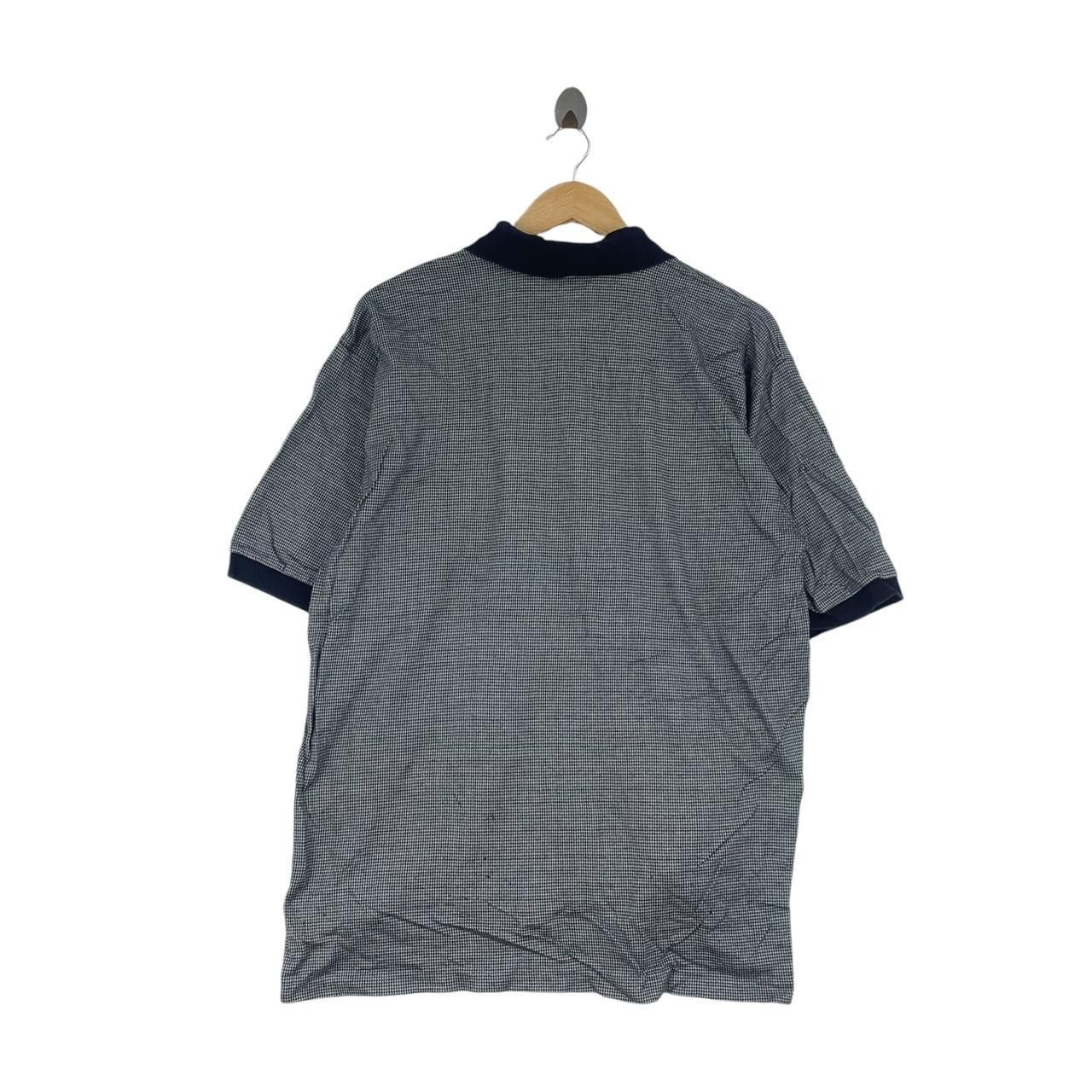 Brooks Brothers Vintage BROOKS BROTHERS Houndstooth Polo Tee Shirt Size US L / EU 52-54 / 3 - 4 Thumbnail