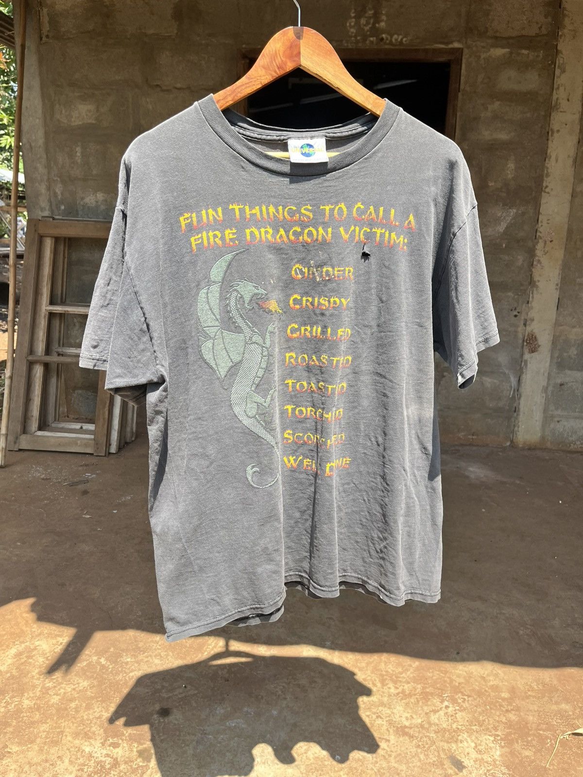 Vintage Thrashed faded universal tee Distressed Size US L / EU 52-54 / 3 - 1 Thumbnail