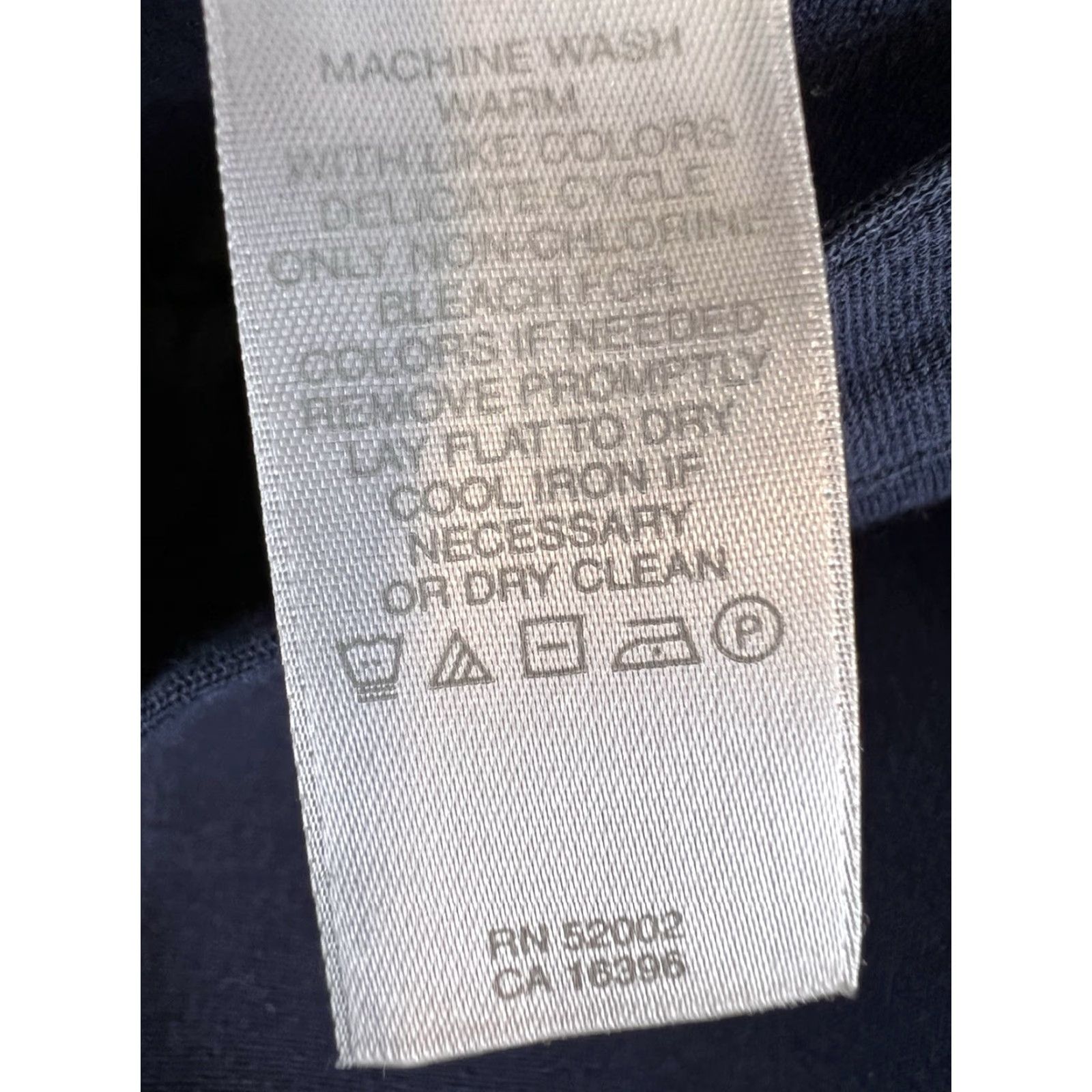 Liz Claiborne VINTAGE Liz Claiborne Sport Pants Womens 12 Navy Blue High Rise Dress Pants Tapered Casual Business Womens Size 34" / US 12 / IT 48 - 3 Thumbnail