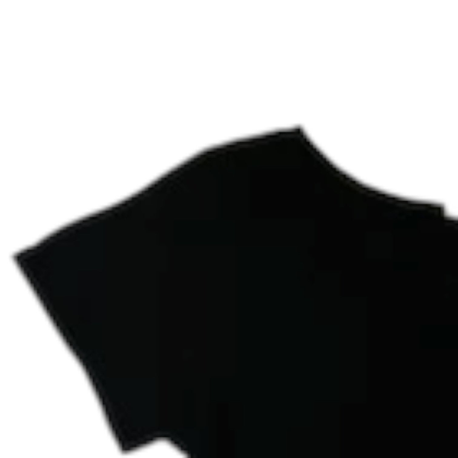 Other Japna Women’s Solid Black Short Sleeve Sheer Top Extra Small Size XS / US 0-2 / IT 36-38 - 2 Thumbnail