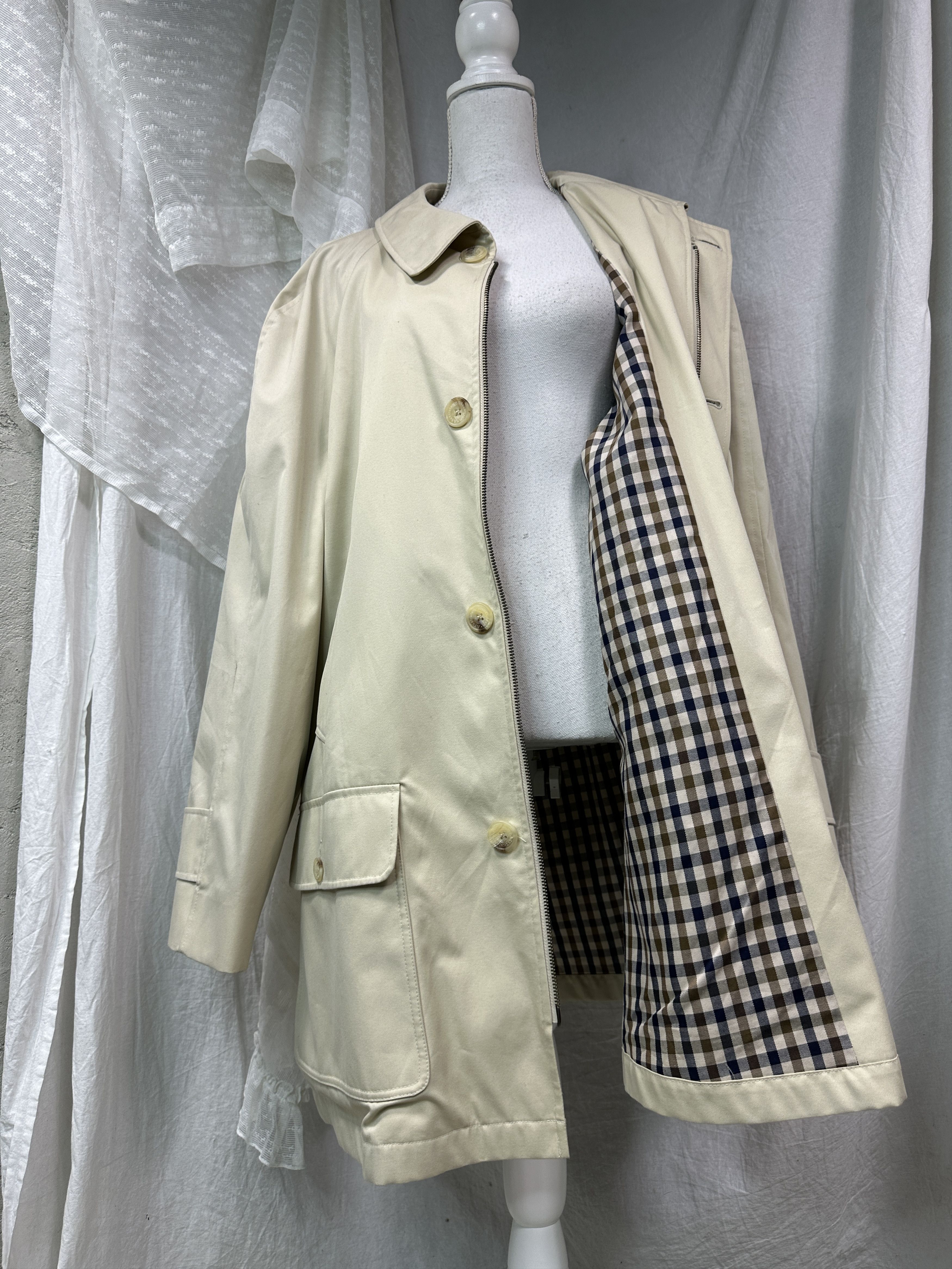 Aquascutum Vintage Outdoor Old Money Aquascutum Coat Y2K Size XL / US 12-14 / IT 48-50 - 6 Thumbnail