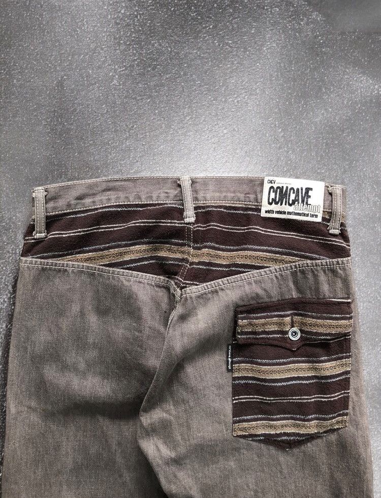 Hysteric Glamour × Japanese Brand × Seditionaries Japanese Brand - Concave Attempt Navajo Jeans Size US 33 - 3 Thumbnail