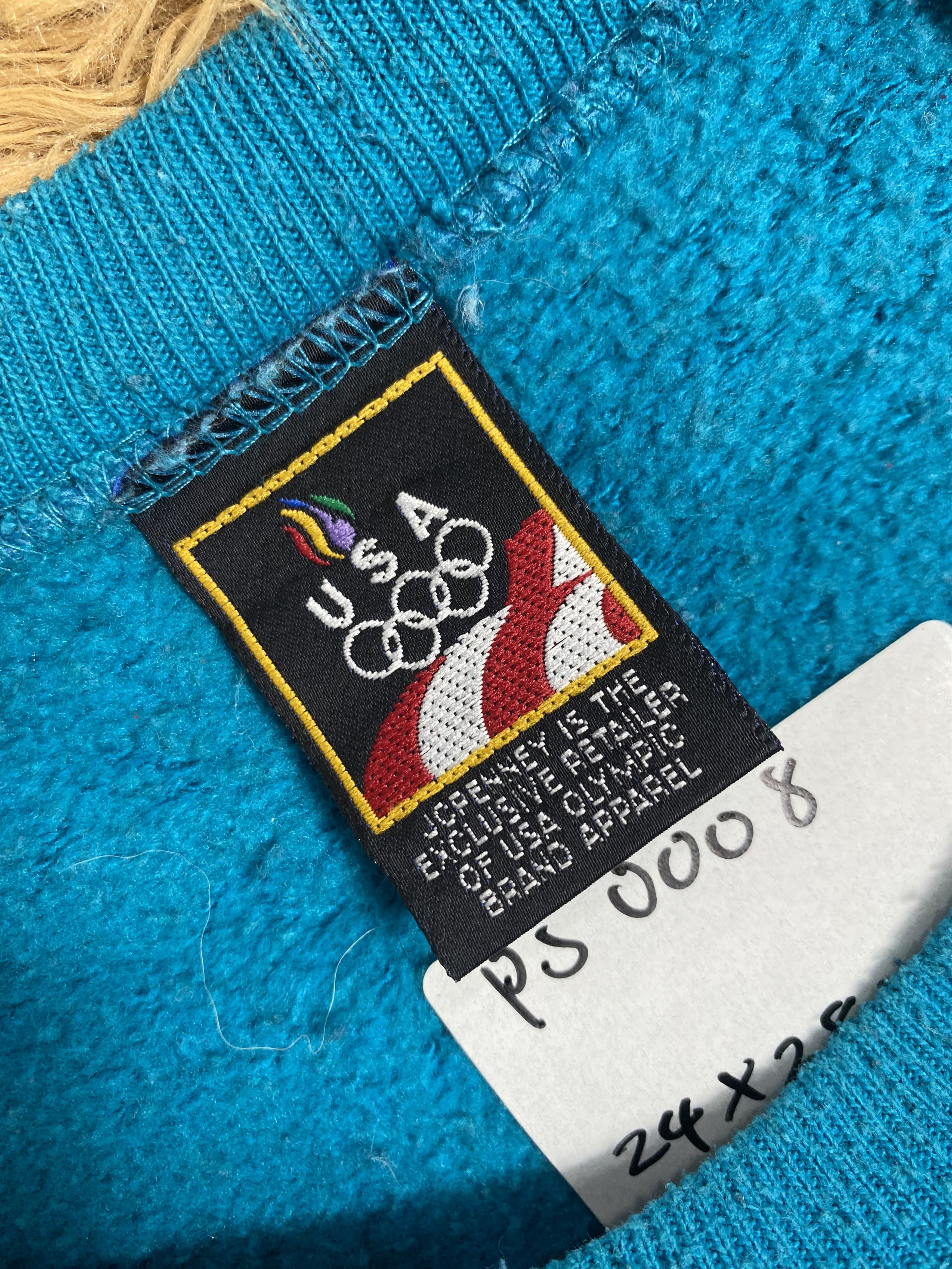 USA Olympics Vintage Olympics USA Embroided Logo Sweatshirts PS0008 Size US M / EU 48-50 / 2 - 9 Thumbnail